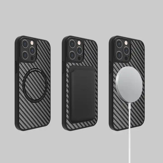 Θήκη Premium από Ινδικό Κάνναβη για το iPhone 15 - Συμβατή με το MagSafe