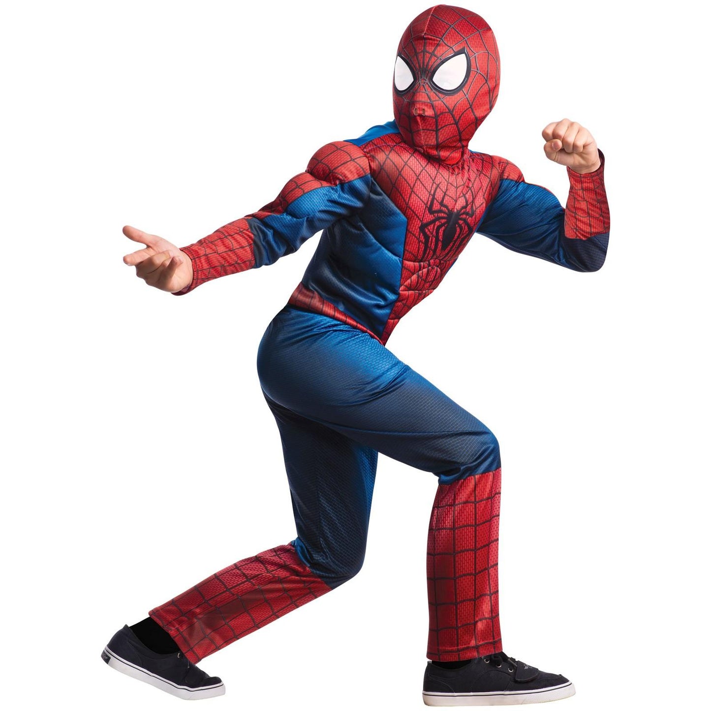 ΕΙΔΙΚΗ ΠΡΟΣΦΟΡΑ: Στολή SpiderMan με μυς, για παιδιά + Γάντι με εκτοξευτή και 2 βέλη