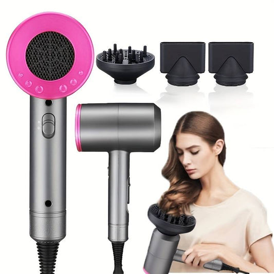 Ιονικό Σεσουάρ - Προσιτή Εναλλακτική στο Dyson Supersonic, 1800W, Συμπαγές και Ελαφρύ