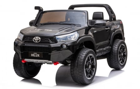 Ηλεκτρικό Παιδικό Αυτοκίνητο Toyota Hilux | Αδειοδοτημένο | 4x4 | Ελαστικά Πένα EVA | Δερμάτινο Κάθισμα | 180W | 12V | Μαύρο