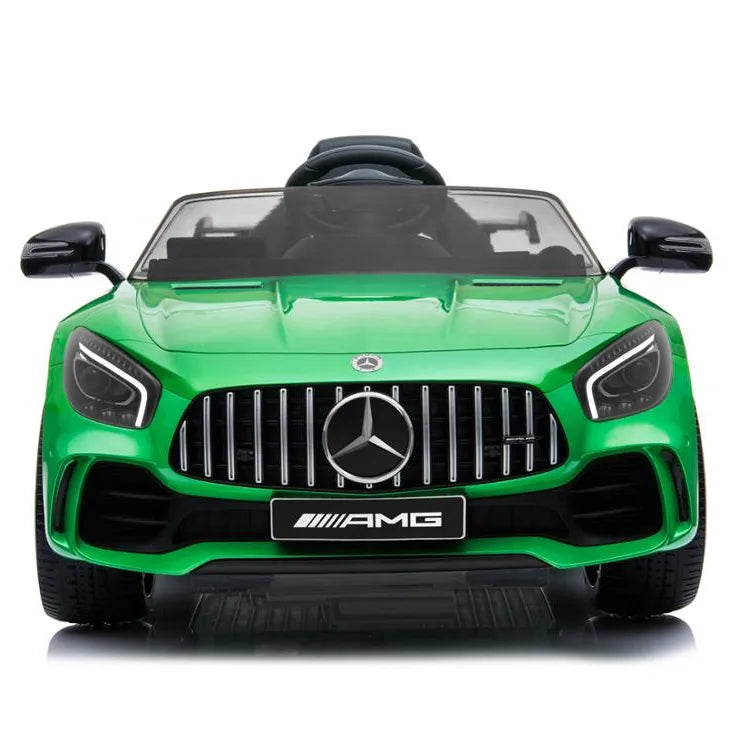 Ηλεκτρικό Αυτοκινητάκι Mercedes Benz GTR AMG | Ελαστικά Αφρού EVA | Δερμάτινο Κάθισμα | 50W | 12V | Πράσινο