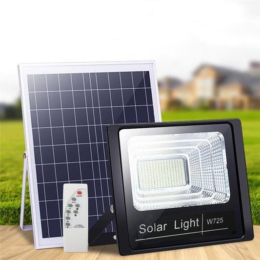 Ηλιακός προβολέας 600W/400W/200W/150W/100W/50W, 'JON SOLAR', Ηλιακός λαμπτήρας φόρτισης + Ηλιακός πίνακας