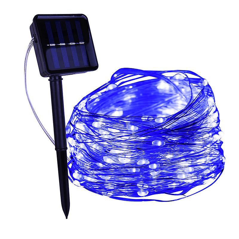 Ηλιακή γιρλάντα, LED, 1200mAh, IP65, RGB/Λευκό, 5M