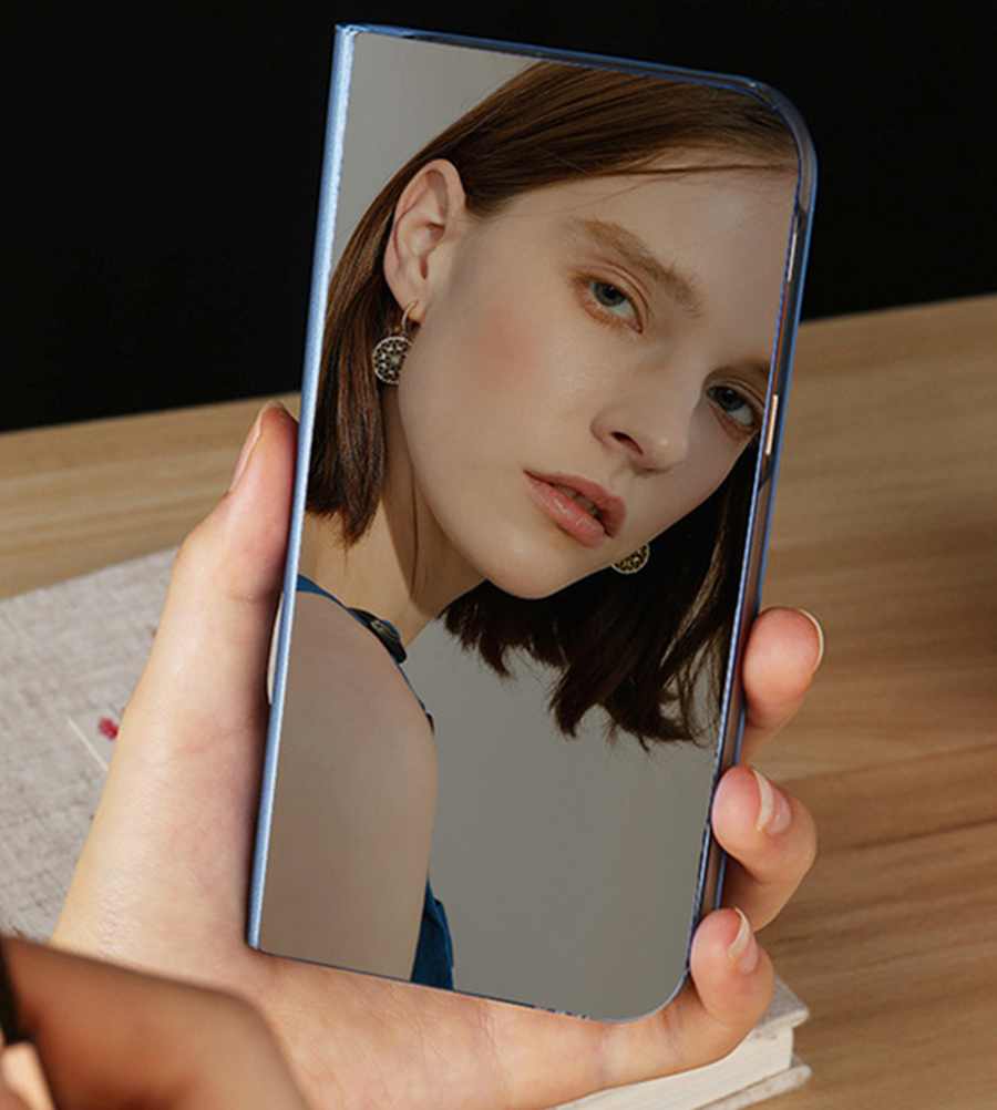 | Προσφορά | Θήκη τηλεφώνου 'Flip Mirror' + Πλήρες κάλυμμα 5D Glass Foil ΔΩΡΟ - Samsung S, Note