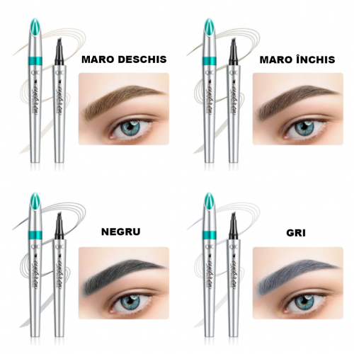 Μολύβι φρυδιών 3D Microblading 1+1 ΔΩΡΕΑΝ