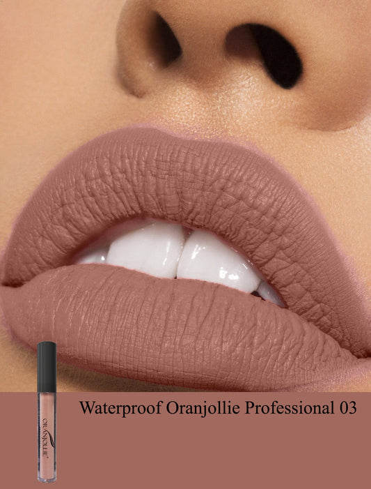 Υγρό κραγιόν Make Matte Oranjollie no. 03