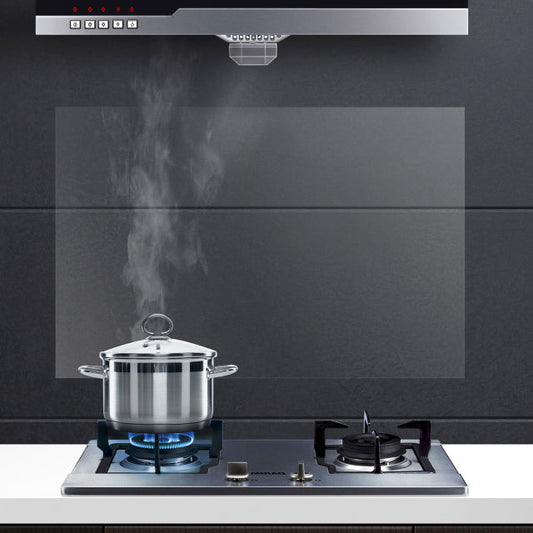 Διάφανη προστατευτική μεμβράνη κουζίνας από PVC, αυτοκόλλητη, ανθεκτική στις υψηλές θερμοκρασίες, 60x300cm