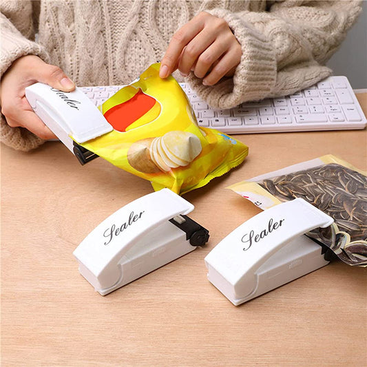 Bag Sealer, με μπαταρίες, Super Sealer, λευκό