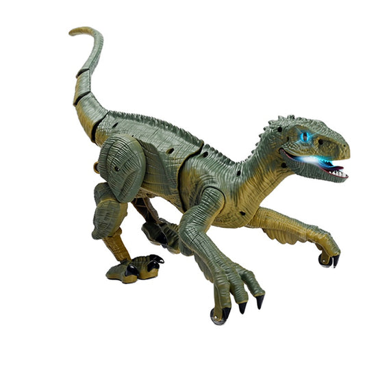 Παιχνίδι δεινοσαύρων με φώτα και ήχους, αποσπώμενη ουρά, 3D, 20 cm