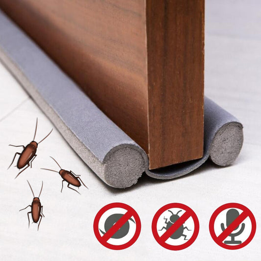 Προστασία για πόρτες ή παράθυρα από ρεύματα και έντομα, ρυθμιζόμενη, 96cm 1+1