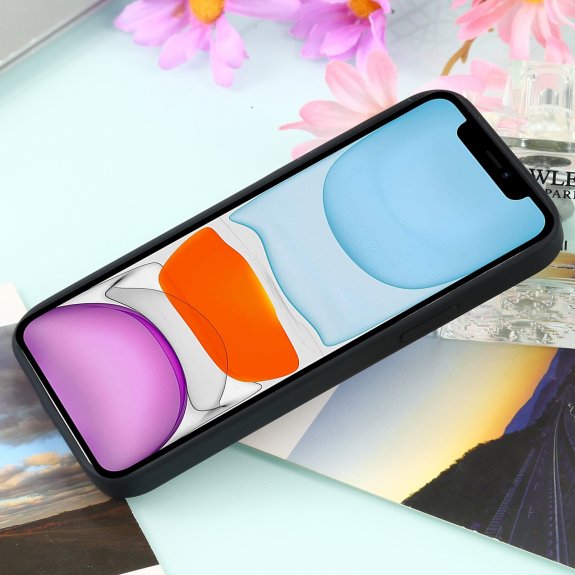 Έγχρωμη θήκη σιλικόνης με φόρτιση Magsafe για iPhone