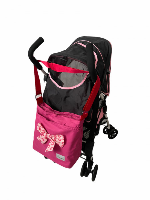 Αθλητικό καρότσι, εξαιρετικά ελαφρύ, με τσάντα, βροχή και κάλυμμα για σφάλματα, Fairland Lite 4612, ροζ