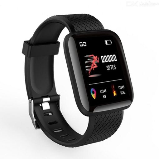 Ρολόι Smartwatch TECHSTAR D13, μαύρο, bluetooth 4.0, unisex, αδιάβροχο