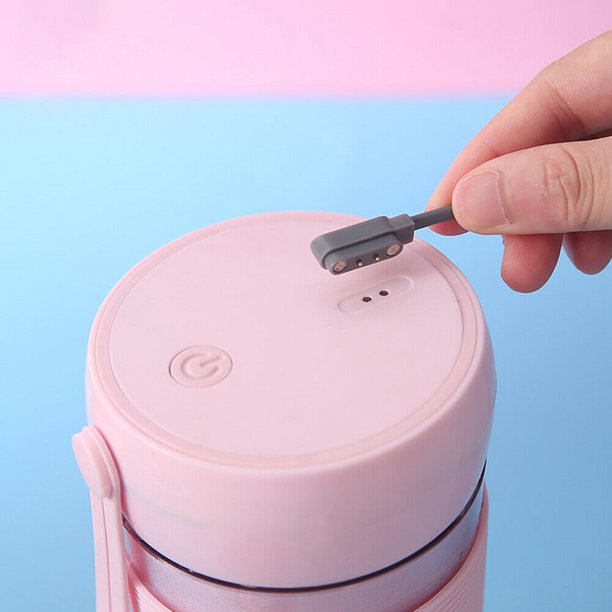 Μίνι ηλεκτρικό μπλέντερ NutriCup, φορητό, για παρασκευή χυμών και υγιεινών σέικ, φόρτιση USB, μπαταρία, 420 ml