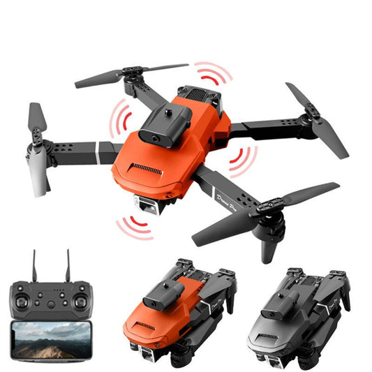 Mini Drone με μία κάμερα, Quadcopter αποφυγής εμποδίων, Wi-Fi, 360°, 4K, Πορτοκαλί