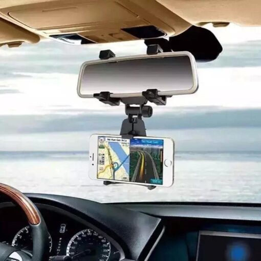 Στήριγμα αυτοκινήτου με βάση καθρέφτη για smartphone γενικής χρήσης 3-6 INCH