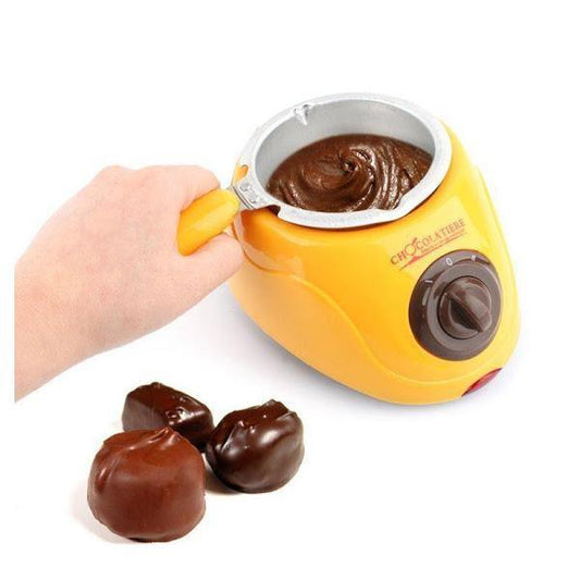 Ηλεκτρική μηχανή τήξης σοκολάτας + Σετ Fondue - Chocolatiere